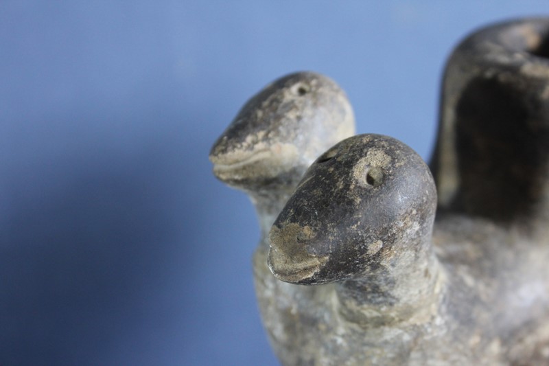 19ct Native American stone pipe with bird heads-inglis-hall-antiques-img-6432-main-637518398179418769.JPG