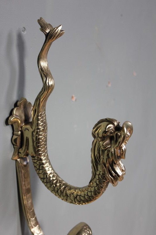 2 pairs of gilt brass griffin curtain tie backs-inglis-hall-antiques-img-6766-main-637522818105276535.JPG