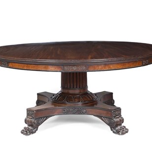 Monumental Regency Mahogany Centre ...