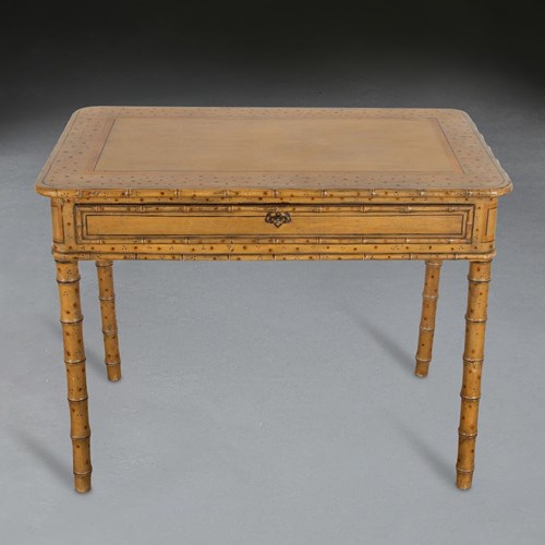 Regency Decorated Side Table