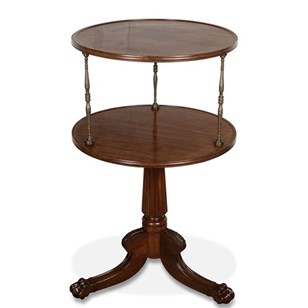 Regency Irish Mahogany Dumbwaiter