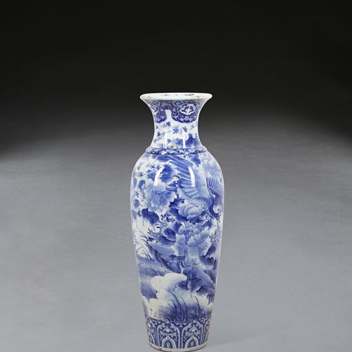 Large 19Th Century Japanese Vase