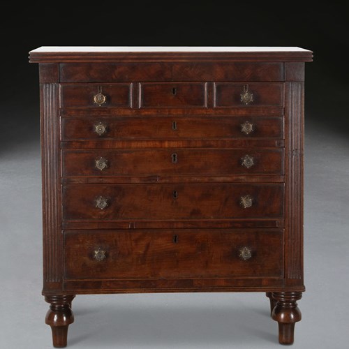 Regency Mahogany Apprentice Chest