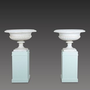 Pair Of 19Th Century Italian Marble...