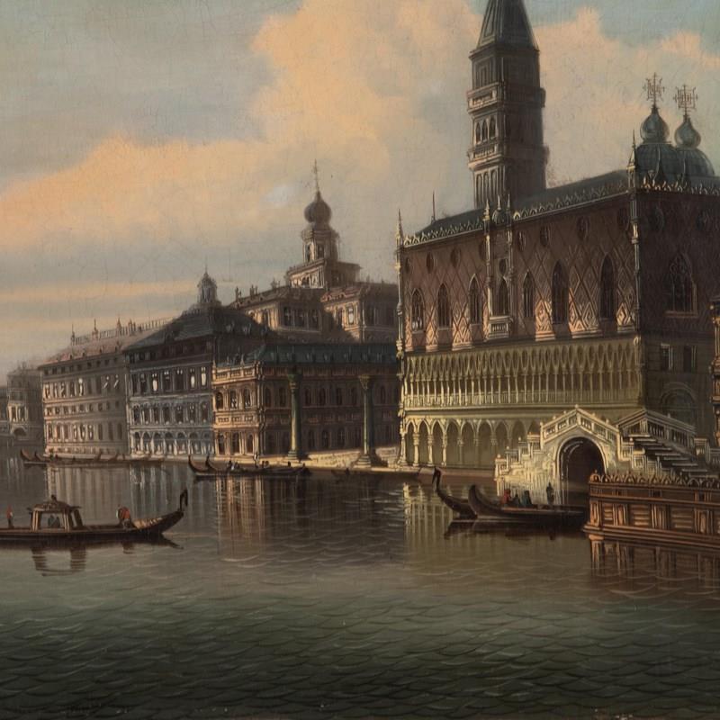 19Th Century Oil On Canvas Of Venice-jake-wright-antiques-4-main-638283980917942156.jpg