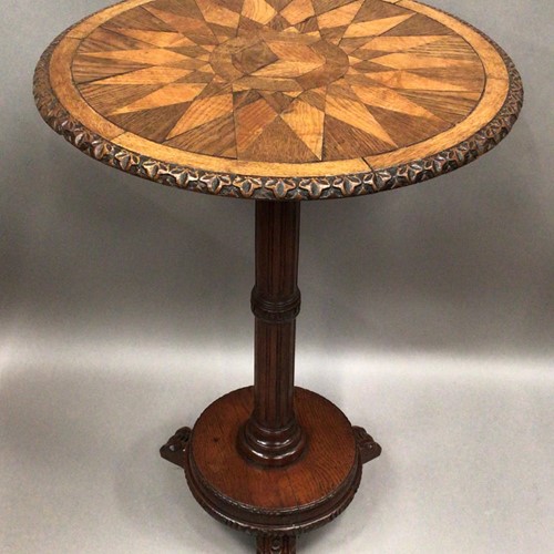 19Th Century Oak Occasional Table