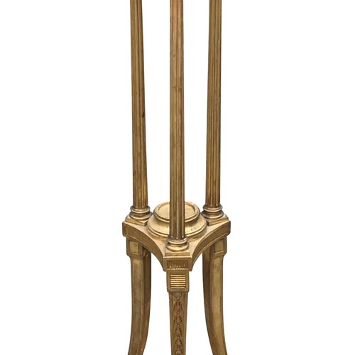 19Th Century Giltwood Torchere