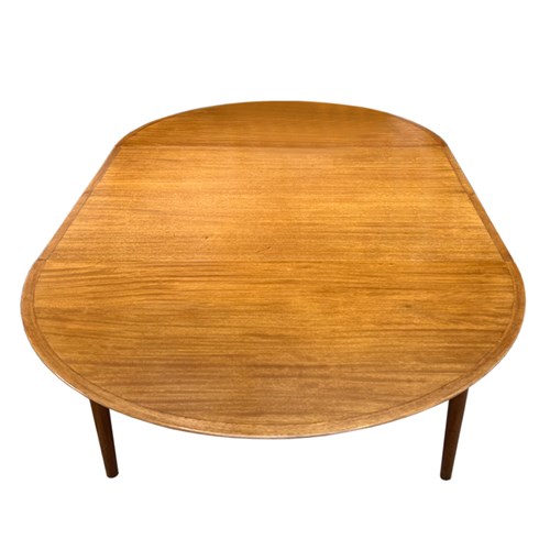 Teak Adjustable Dining Table By Arne Vodder, Denmark 1960S