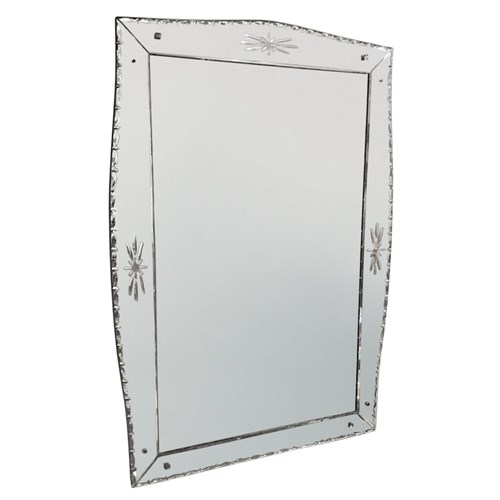 Large 1920S French 'Venetian' Mirror