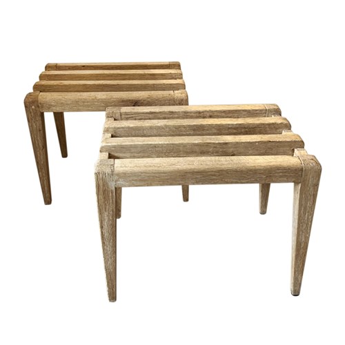 Pair Of Midcentury Thonet Luggage Racks (2 Pairs Available)