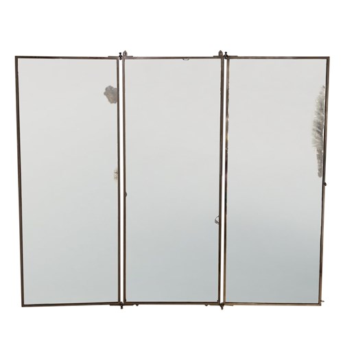 Large 'Miroir Brot' Circa 1920 Triptych Wall Mirror