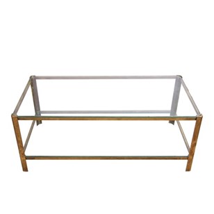 Midcentury Two Tier Coffee Table De...