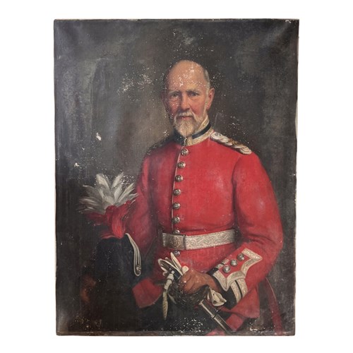 Decorative Oil Painting Of Deputy Charles Newell CC, Daisy Beresford May 1938