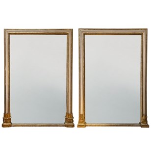 A Huge Nr Pair Of Fabulous Mirrors ...