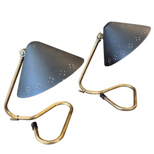 Pair Of Midcentury Table Lamps With...