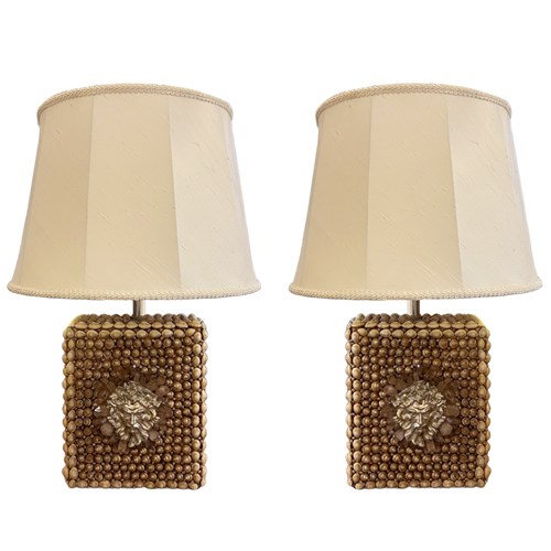 Pair Of Anthony Redmile Neptune Table Lamps