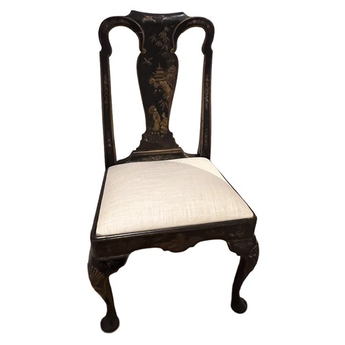 Single Chinoiserie Early 18Th Century English Chair