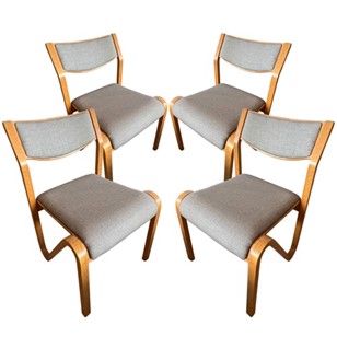 4 French 1960S Stack Chairs, Manner...