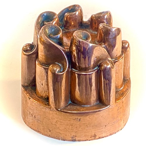 Victorian Copper Jelly Mould