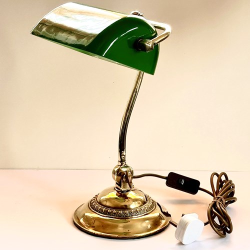 Edwardian Banker's Desk Lampa4609