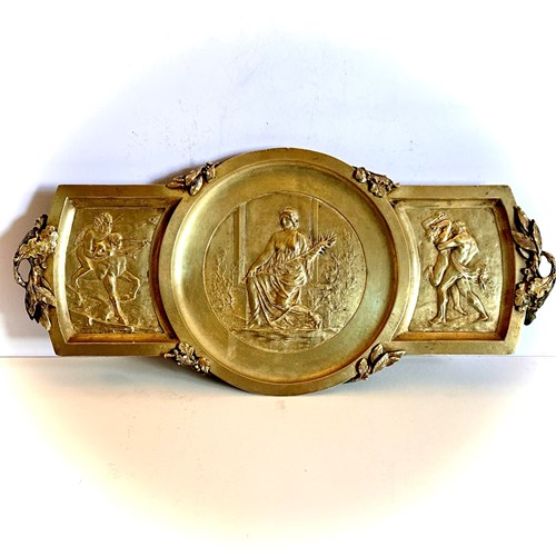 Bronze Tazza, Table Centre Piece, French, Ca 1880