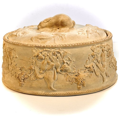 Wedgwood Caneware Game Tureen With Liner