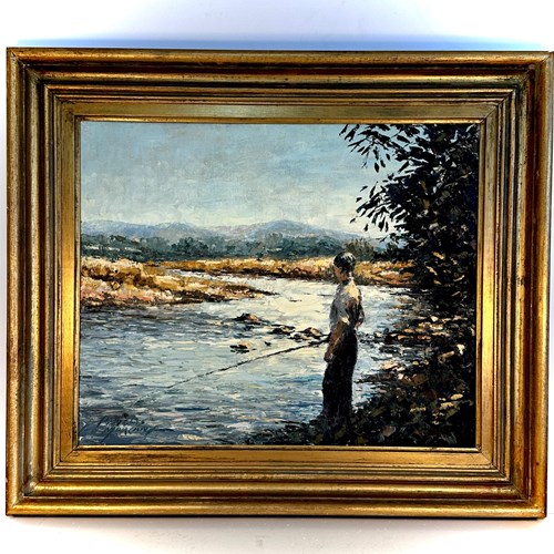 Oil On Canvas By Phyllis Morgans (1911-2001)