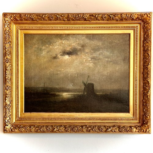 Oil On Canvas By James Herbert Snell (1861-1935)