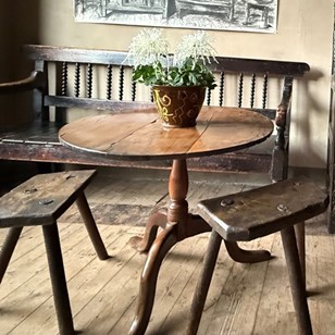 Yew Wood Table