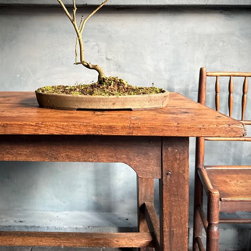 Early Ash And Pine Farmhouse Table 