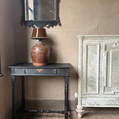 Two English Lamp Tables 