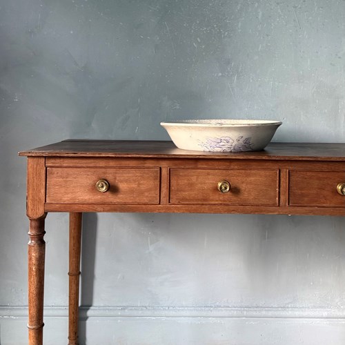 Simple Fruitwood Washstand