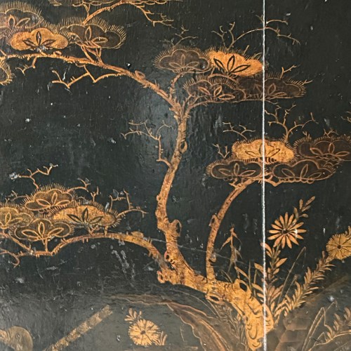 Pair Of 18 Th C Chinoiserie Cupboards 