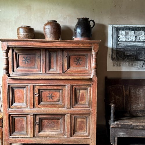 17 Th C English Cupboard 