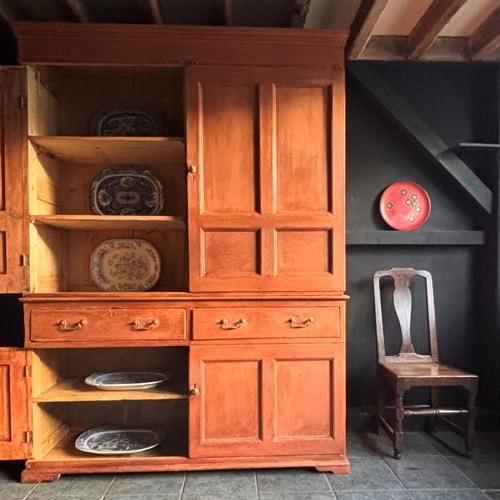 Georgian Pine House Keeping Cupboard 