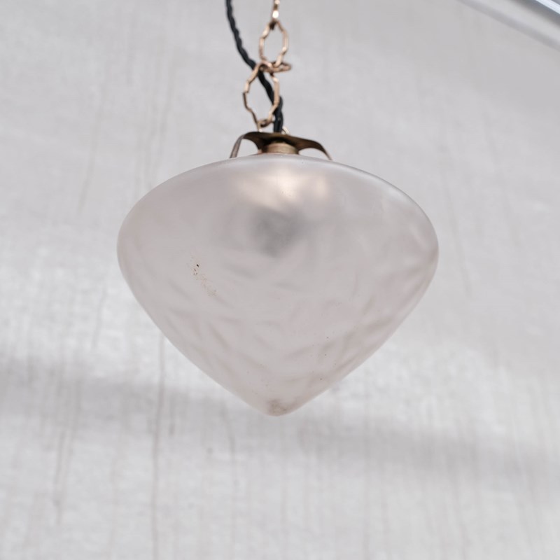 Mid-Century Opaque Glass And Brass Small Pendant (3 Available)-joseph-berry-interiors-dscf2527-main-638110302105578937.JPG