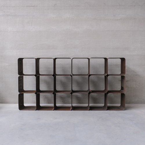 Industrial Modular Shelving Display