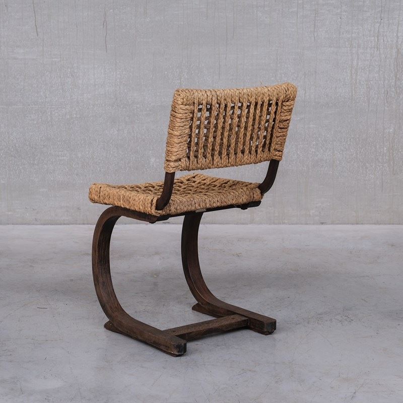 Audoux-Minet French Mid-Century Rope Desk Or Dining Chairs (Up To 3 Available)-joseph-berry-interiors-dscf3257-main-638146690772505511.JPG