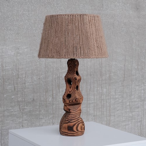 Mid-Century Organic Form Lamp