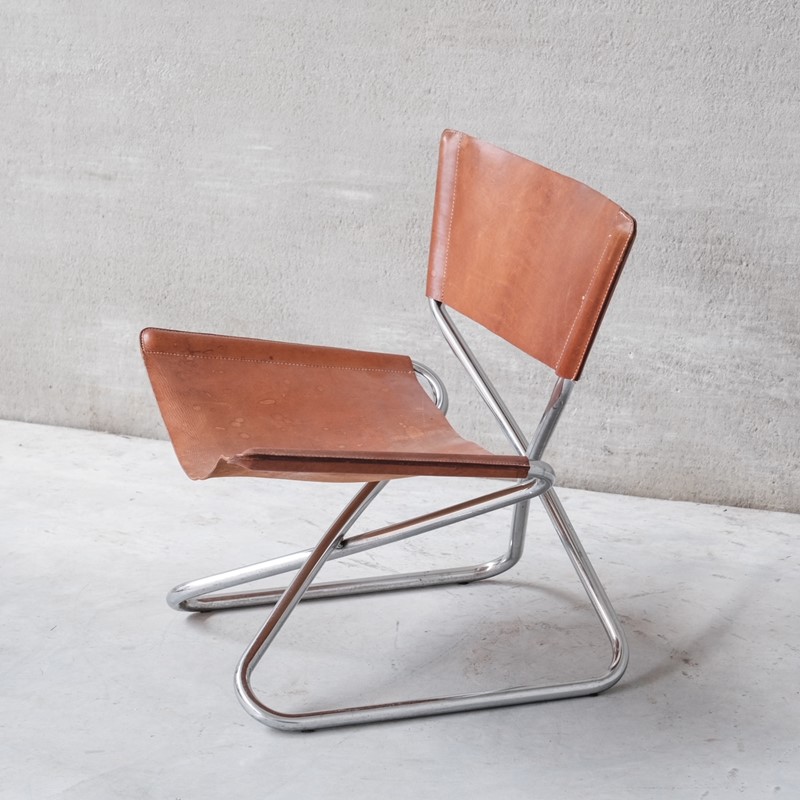 Erik Magnussen “Z-Down” Mid-Century Leather & Steel Lounge Chair-joseph-berry-interiors-dscf3985-main-638046320584354737.JPG