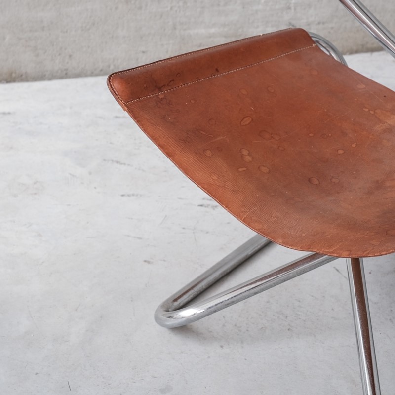 Erik Magnussen “Z-Down” Mid-Century Leather & Steel Lounge Chair-joseph-berry-interiors-dscf3991-main-638046320621385686.JPG