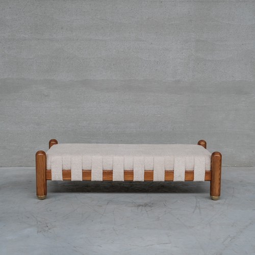 Contemporary Upholstered Italian Day Bed (1 Available)