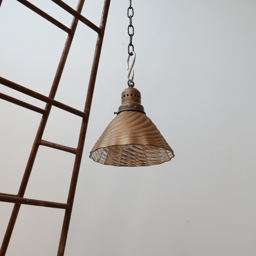 X Ray Gold Mercury Shade Pendant Light