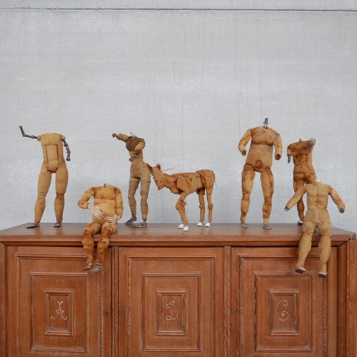 Articulated Metal and Foam Mannequin Lay Figures