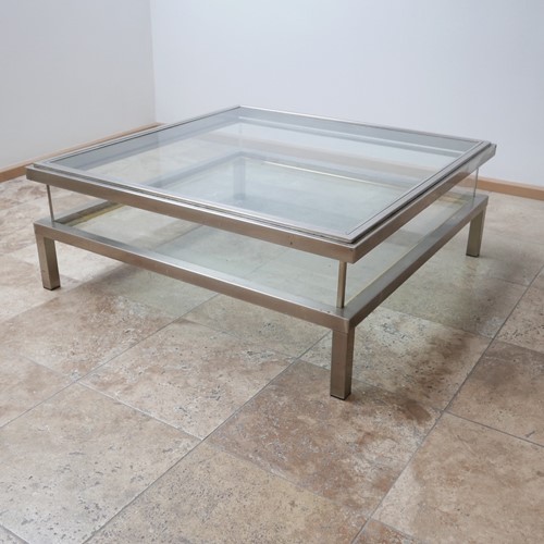 French Mid Century Vitrine Coffee Table