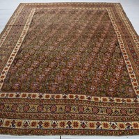 Antique Persian Afshar carpet of rare size