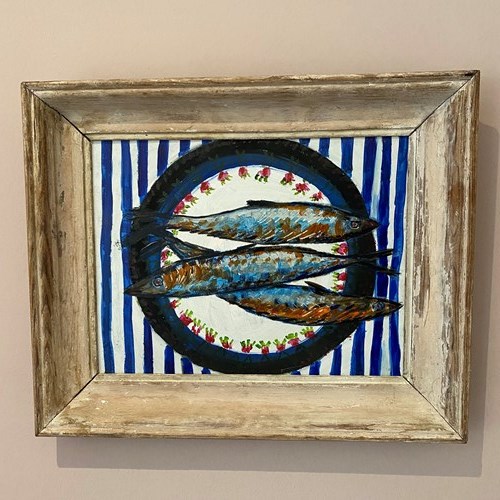 Three Mackerel ~ Cornish Artists Studio