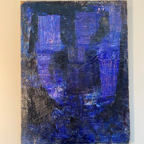 Blue Impasto ~ Sonya Mary Sprinthall 