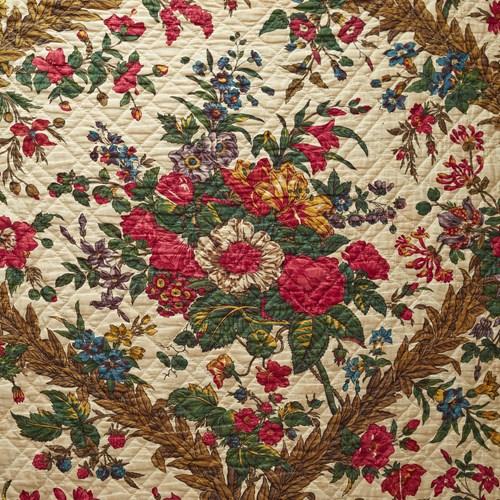 Alsace Quilt French 18th Century