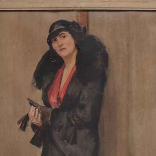 Painting of a Woman French 20th Century